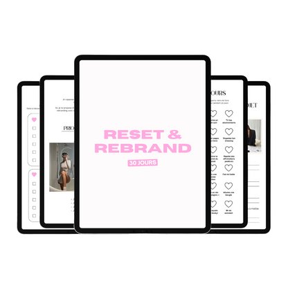 RESET & REBRAND - Carnet digital